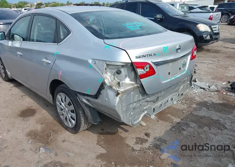 2015 Nissan Sentra S из США, поврежденный, VIN 3N1AB7AP8FY260618